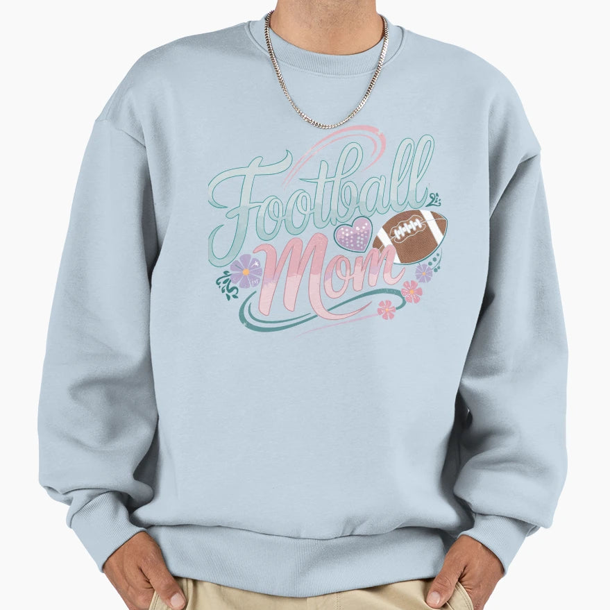 Football Mom Football Lover T-Shirt - Unique Graphic Men Women - T-Shirt, Sweatshirt, Hoodie