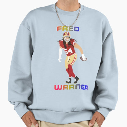 Fred Illustration Sweatshirt - Unique Graphic for Adults - T-Shirt, Sweatshirt, Hoodie