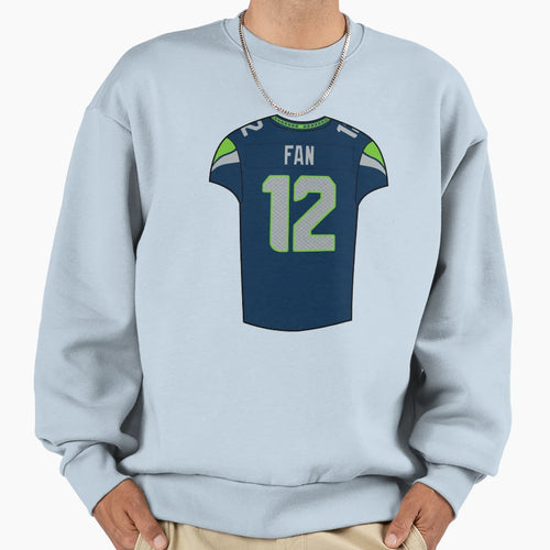 12Th Home Jersey Sweatshirt - Streetwear Style Unisex - T-Shirt, Sweatshirt, Hoodie