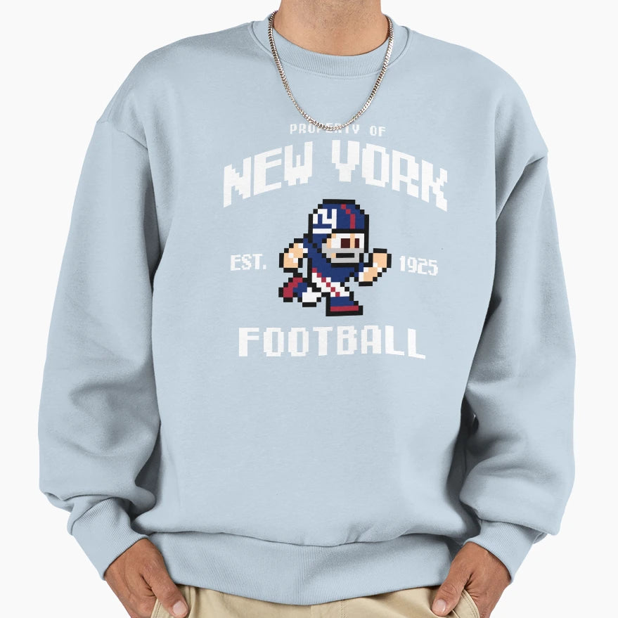 Property New York Giants Football Sweatshirt - Novelty Apparel for Adults - T-Shirt, Sweatshirt, Hoodie