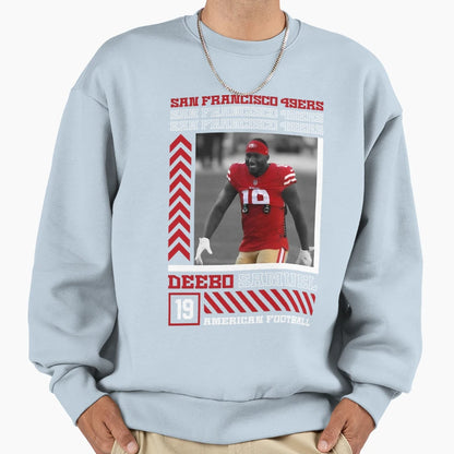 Deebo Sport Samuel 7 Sweatshirt - Minimalist Print Unisex - T-Shirt, Sweatshirt, Hoodie