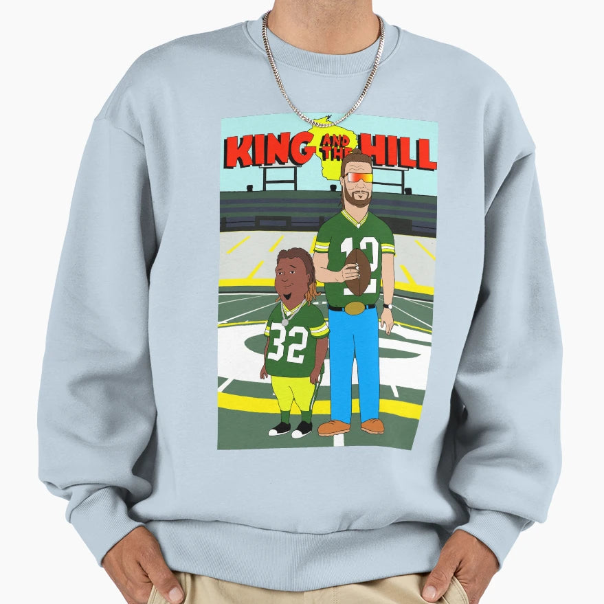 King And Hill Sweatshirt - Casual Everyday Wear Men Women - T-Shirt, Sweatshirt, Hoodie