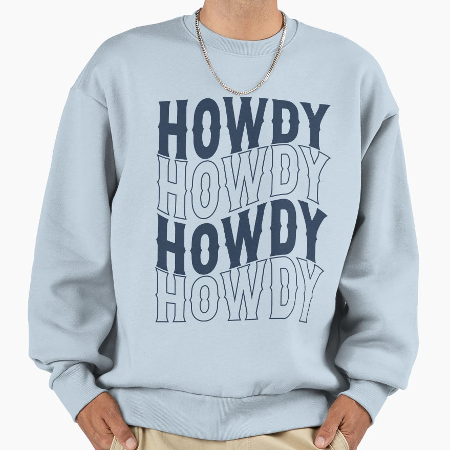 Nashville Bachelorette Party Howdy Sweatshirt - Novelty Apparel Unisex - T-Shirt, Sweatshirt, Hoodie