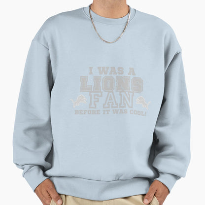 Football Detroit Lions Sweatshirt - Custom Art Print Men Women - T-Shirt, Sweatshirt, Hoodie