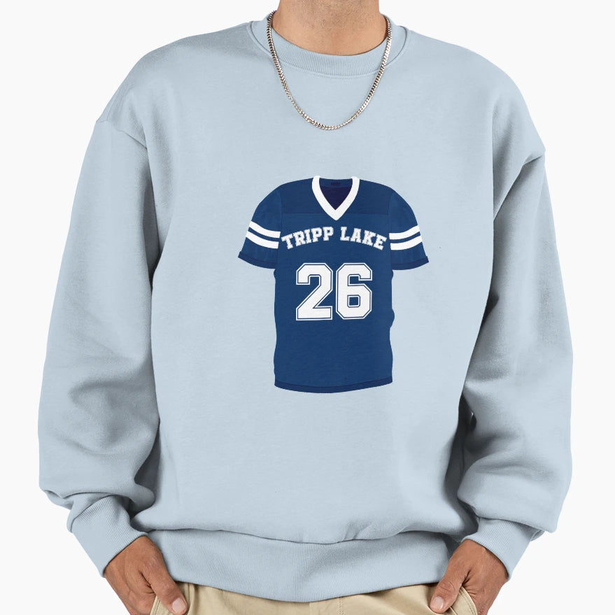Tripp Lake Jersey Sweatshirt - Novelty Apparel Unisex - T-Shirt, Sweatshirt, Hoodie