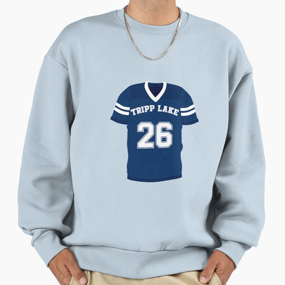 Tripp Lake Jersey Sweatshirt - Novelty Apparel Unisex - T-Shirt, Sweatshirt, Hoodie
