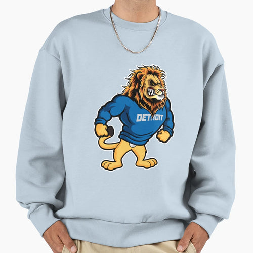 Detroit Lions Football Team Sweatshirt - Custom Art Print Men Women - T-Shirt, Sweatshirt, Hoodie