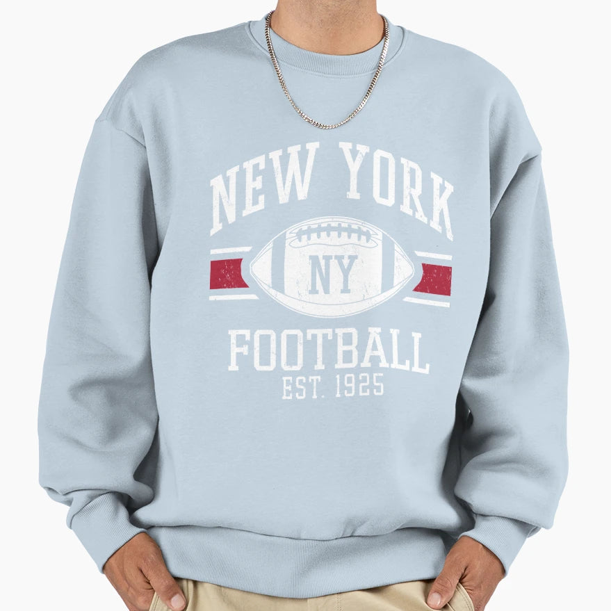 New York Football Team Ny Giants Sweatshirt - Streetwear Style Men Women - T-Shirt, Sweatshirt, Hoodie