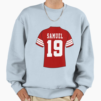 Jersey Samuel Sweatshirt - Novelty Apparel Men Women - T-Shirt, Sweatshirt, Hoodie