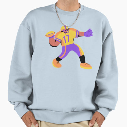 Football Sweatshirt - Streetwear Style Men Women - T-Shirt, Sweatshirt, Hoodie