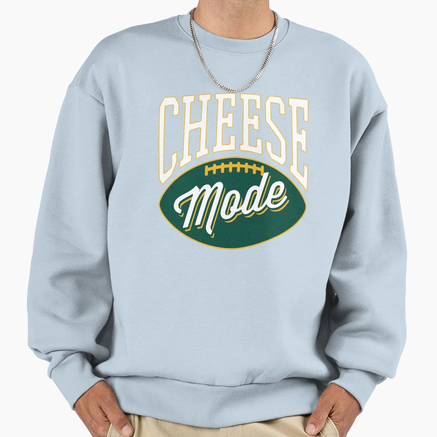 Cheese Mode Green Bay Packers Sweatshirt - Unique Graphic Men Women - T-Shirt, Sweatshirt, Hoodie