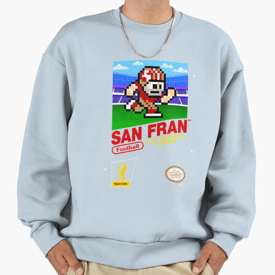 San Francisco 49Ers 8Bit Videogames Sweatshirt - Trendy Graphic Unisex - T-Shirt, Sweatshirt, Hoodie