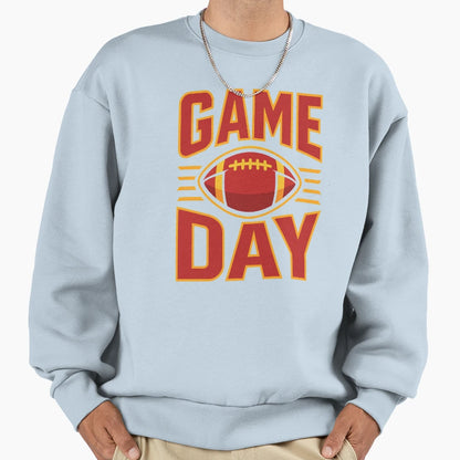 Game Day Football Season Sweatshirt - Minimalist Print Unisex - T-Shirt, Sweatshirt, Hoodie