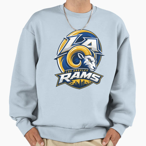 La Rams Golden Charge High Impact Sweatshirt - Trendy Graphic Men Women - T-Shirt, Sweatshirt, Hoodie