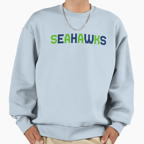 Seattle Seahawks Sweatshirt - Casual Everyday Wear for Adults - T-Shirt, Sweatshirt, Hoodie