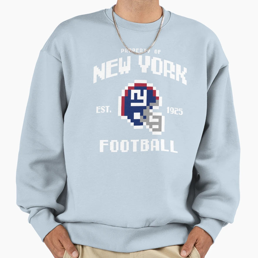 Property New York Giants Football Sweatshirt - Minimalist Print Unisex - T-Shirt, Sweatshirt, Hoodie
