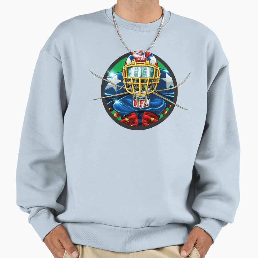 Superprawn Sweatshirt - Aesthetic Graphic for Adults - T-Shirt, Sweatshirt, Hoodie
