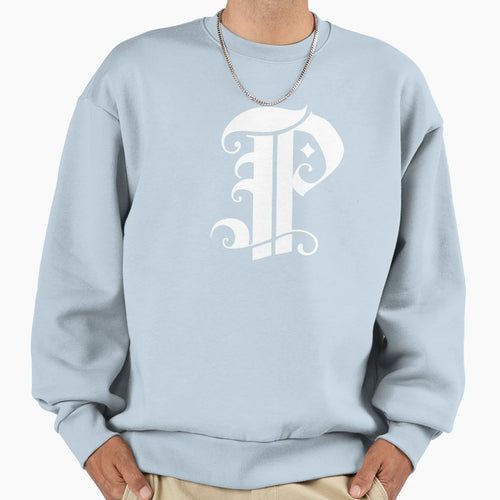 Letter P Gift Sweatshirt - Aesthetic Graphic Men Women - T-Shirt, Sweatshirt, Hoodie