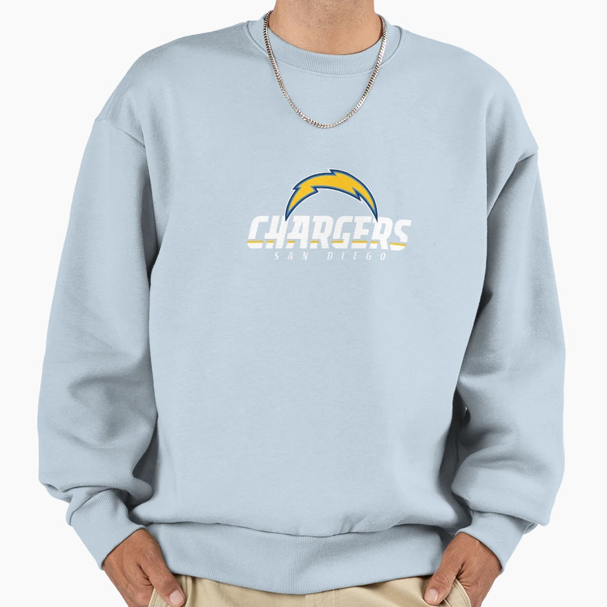 Chargers Football Club Sweatshirt - Custom Art Print for Adults - T-Shirt, Sweatshirt, Hoodie