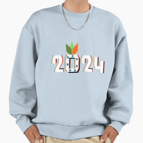 Welcome 2024 Sweatshirt - Aesthetic Graphic Men Women - T-Shirt, Sweatshirt, Hoodie