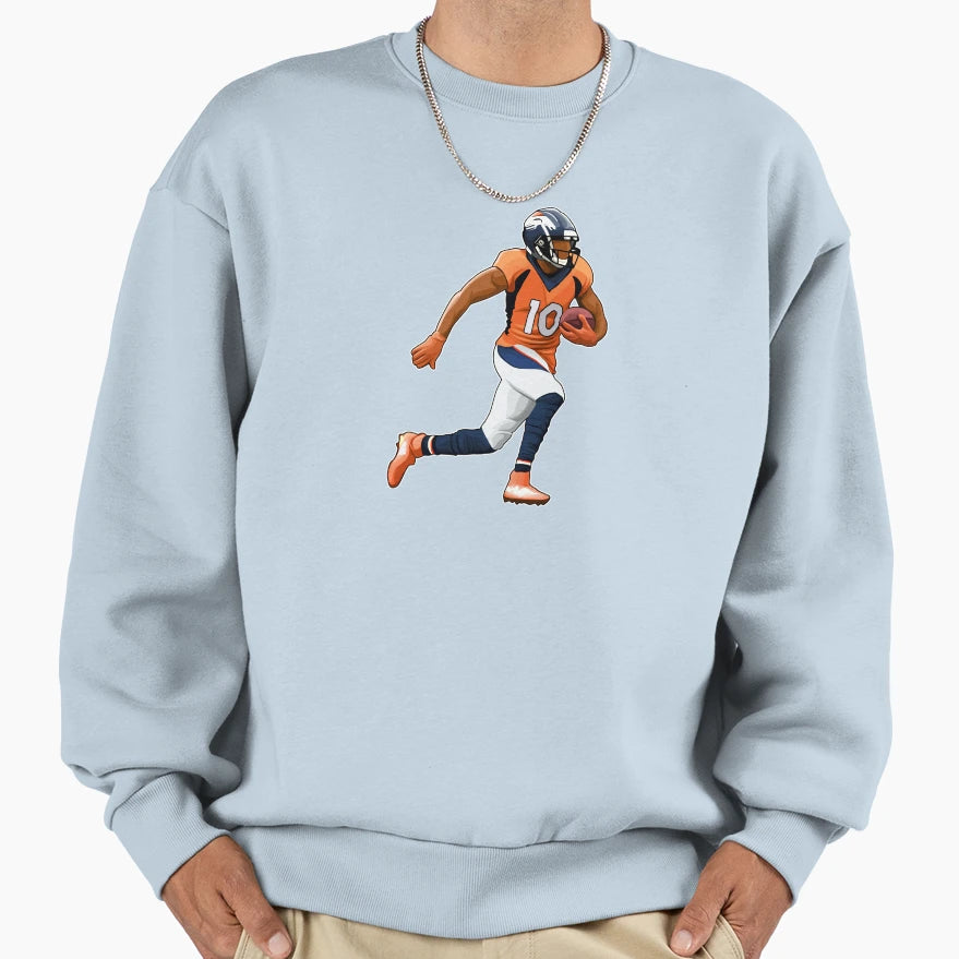 Emanuel Sandres 10 Cross Fields Sweatshirt - Aesthetic Graphic for Adults - T-Shirt, Sweatshirt, Hoodie