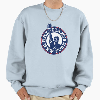 Reimagined American Football Badge Sweatshirt - Unique Graphic for Adults - T-Shirt, Sweatshirt, Hoodie