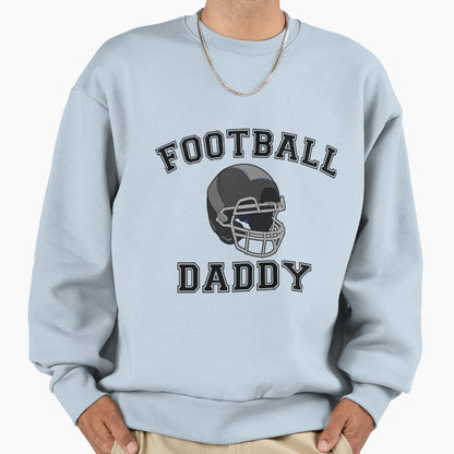 Football Daddy Sweatshirt - Graphic Print for Adults - T-Shirt, Sweatshirt, Hoodie