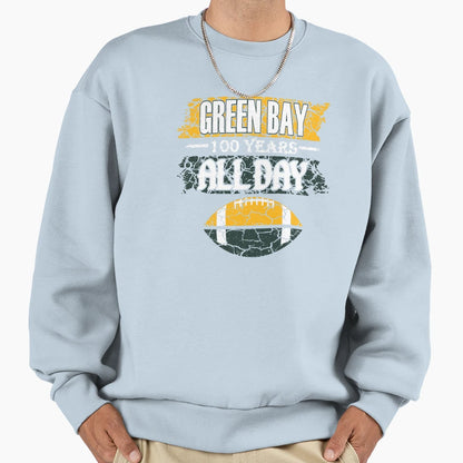 Art Green Bay Packers Sweatshirt - Casual Everyday Wear for Adults - T-Shirt, Sweatshirt, Hoodie