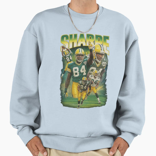 Sterling Sharpe 84 Green Bay Football Sweatshirt - Trendy Graphic Unisex - T-Shirt, Sweatshirt, Hoodie