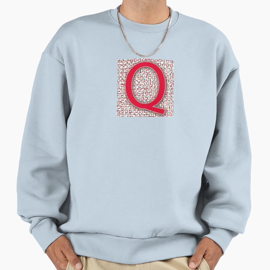 Versal Q Summer Sweatshirt - Casual Everyday Wear Unisex - T-Shirt, Sweatshirt, Hoodie
