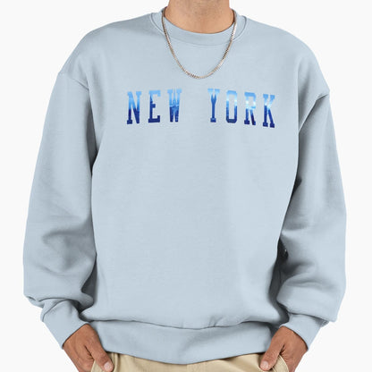 New York Clouds Sweatshirt - Novelty Apparel Men Women - T-Shirt, Sweatshirt, Hoodie