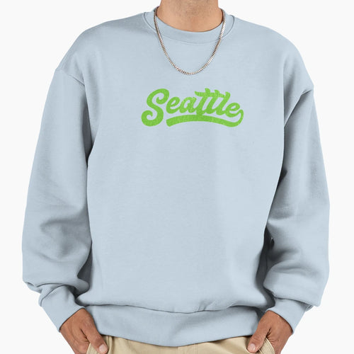 I Love Seattle Washington Football Sweatshirt - Graphic Print Men Women - T-Shirt, Sweatshirt, Hoodie