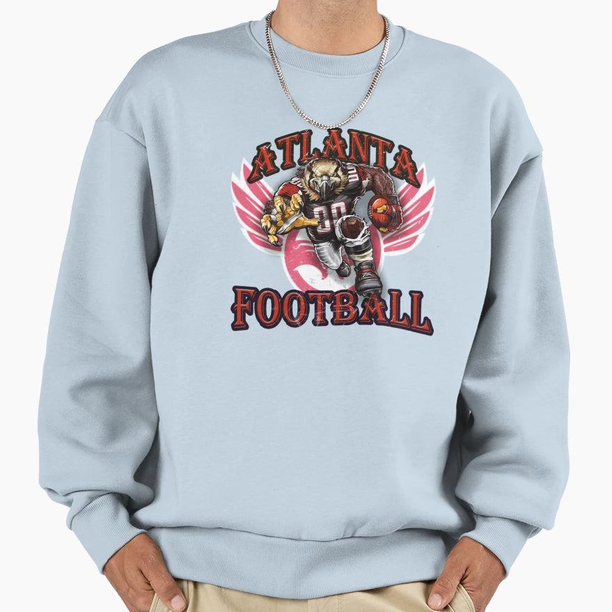 Atlanta Football Detroit Football Lions Sweatshirt - Unique Graphic Unisex - T-Shirt, Sweatshirt, Hoodie