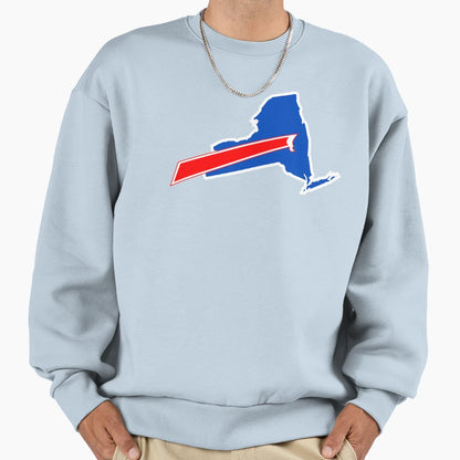 New York Bills Sweatshirt - Novelty Apparel Unisex - T-Shirt, Sweatshirt, Hoodie