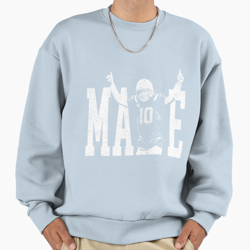 Drake Maye Sweatshirt - Casual Everyday Wear Unisex - T-Shirt, Sweatshirt, Hoodie