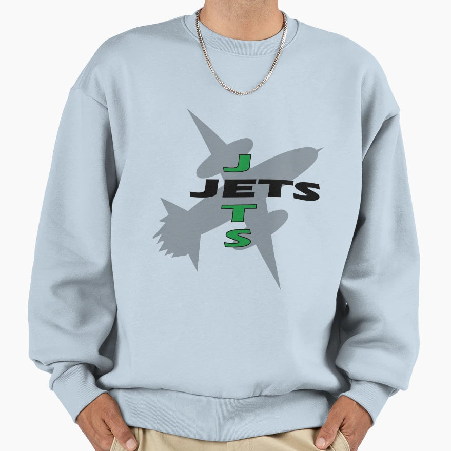 Fly Jet Sweatshirt - Custom Art Print Men Women - T-Shirt, Sweatshirt, Hoodie