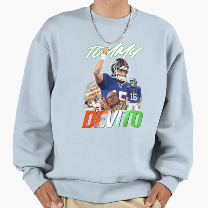 Italian Hand American Football Sweatshirt - Minimalist Print for Adults - T-Shirt, Sweatshirt, Hoodie