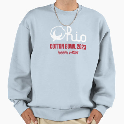 Cotton Script F Row Sweatshirt - Unique Graphic Men Women - T-Shirt, Sweatshirt, Hoodie