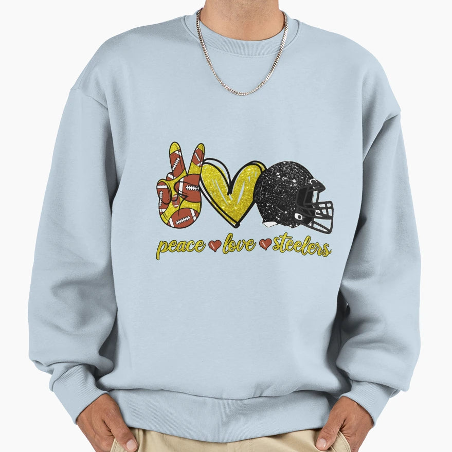 Art Pittsburgh Steelers Sweatshirt - Minimalist Print for Adults - T-Shirt, Sweatshirt, Hoodie