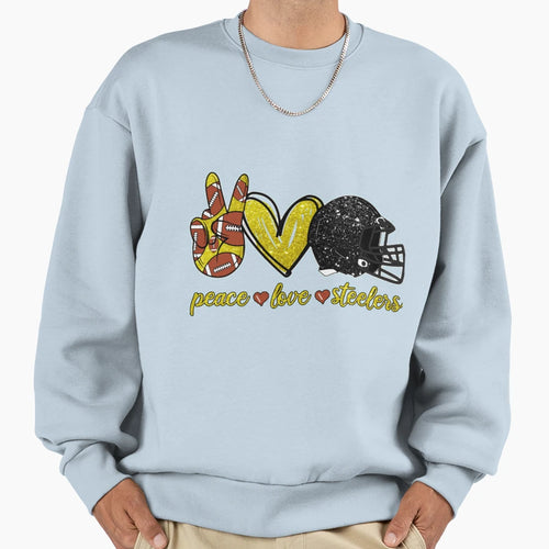 Art Pittsburgh Steelers Sweatshirt - Minimalist Print for Adults - T-Shirt, Sweatshirt, Hoodie