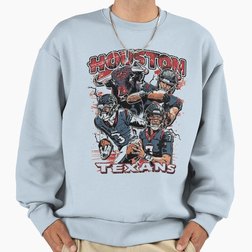 Art Houston Texans Sweatshirt - Graphic Print Unisex - T-Shirt, Sweatshirt, Hoodie