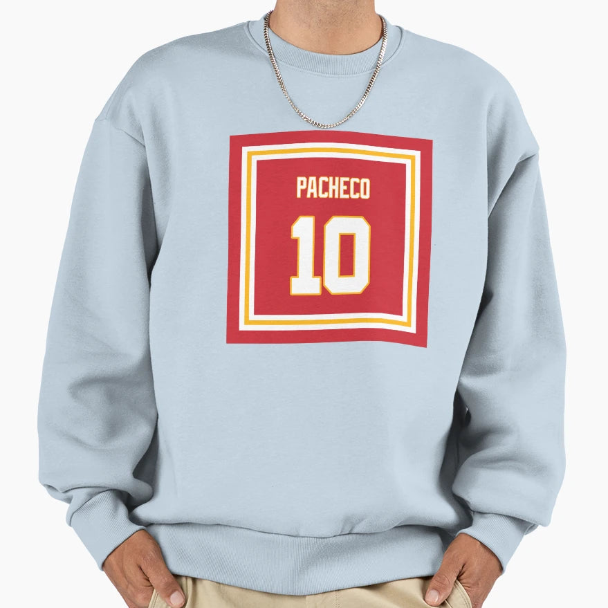 Isiah Pacheco Kansas City Sweatshirt - Unique Graphic for Adults - T-Shirt, Sweatshirt, Hoodie