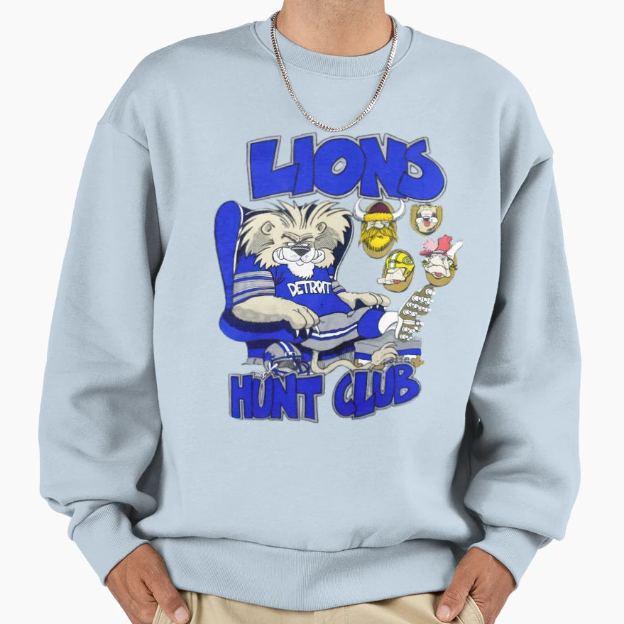 Football Detroit Lions Sweatshirt - Aesthetic Graphic Unisex - T-Shirt, Sweatshirt, Hoodie