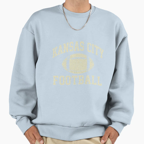 Kansas City Football Distressed Game Day T-Shirt - Graphic Print Unisex - T-Shirt, Sweatshirt, Hoodie
