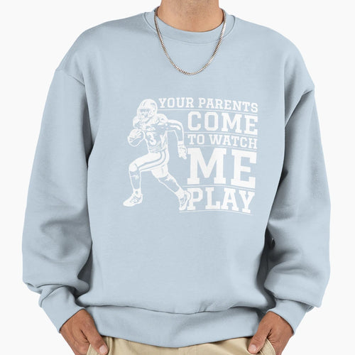 American Football Show Time Funny Sweatshirt - Trendy Graphic Men Women - T-Shirt, Sweatshirt, Hoodie