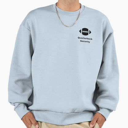 Quarterback Security Sweatshirt - Fun Novelty Design for Adults - T-Shirt, Sweatshirt, Hoodie