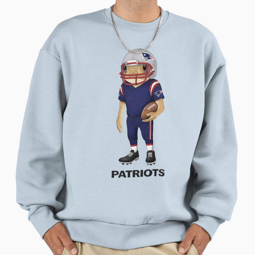 Patriots Football Sweatshirt - Trendy Graphic for Adults - T-Shirt, Sweatshirt, Hoodie