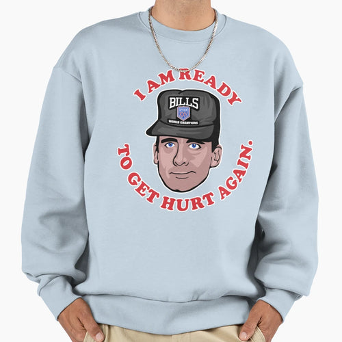 Michael Scott Buffalo Football Sweatshirt - Unique Graphic Men Women - T-Shirt, Sweatshirt, Hoodie