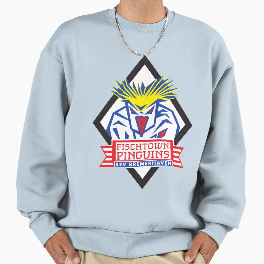 Fischtown Pinguins Sweatshirt - Minimalist Print for Adults - T-Shirt, Sweatshirt, Hoodie