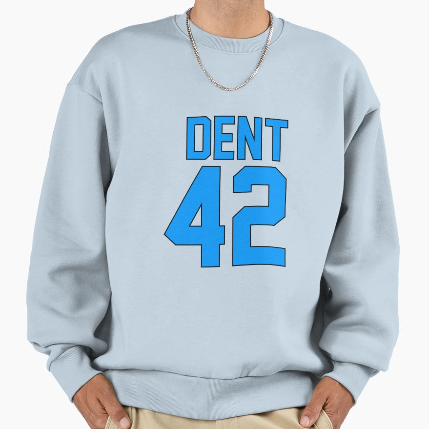 Dent 42 Jersey Blue And Black Sweatshirt - Graphic Print Men Women - T-Shirt, Sweatshirt, Hoodie